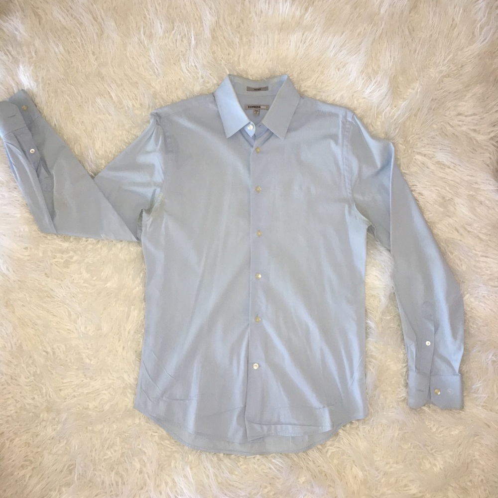 Men’s Express fitted dress shirt